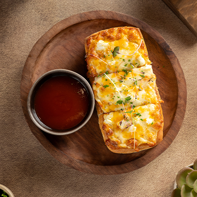 Four Cheese Garlic Bread