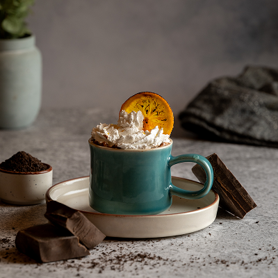 ORANGE ZEST HOT CHOCOLATE